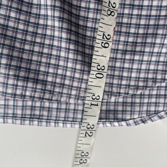 Perry Ellis XXL Non-Iron 100% Cotton Long Sleeve Button Down Shirt - Picture 5 of 10